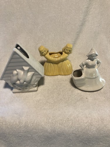 Vintage lot three ceramic - vintage, of