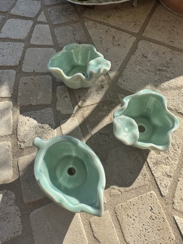 Vintage three piece pottery - piece,