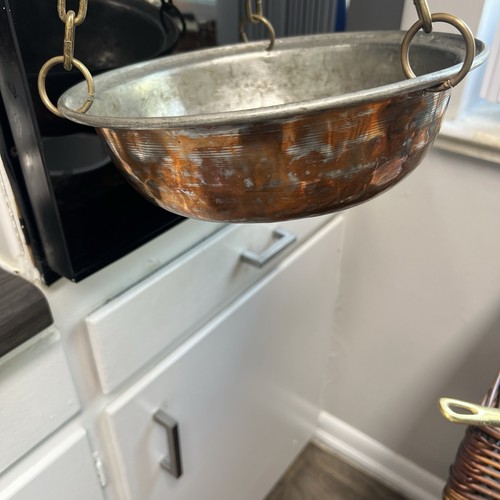 Vtg round copper - round,