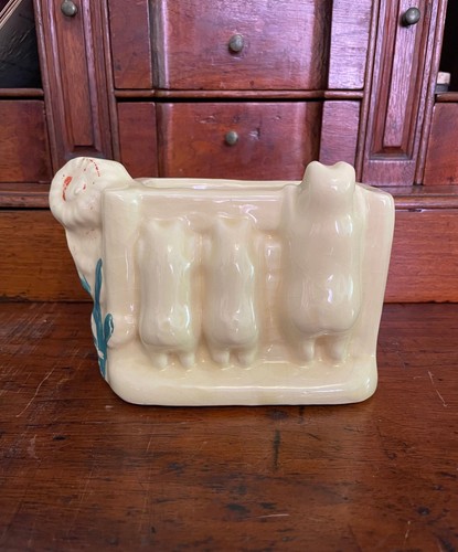 Vintage shawnee pig - vintage, trough